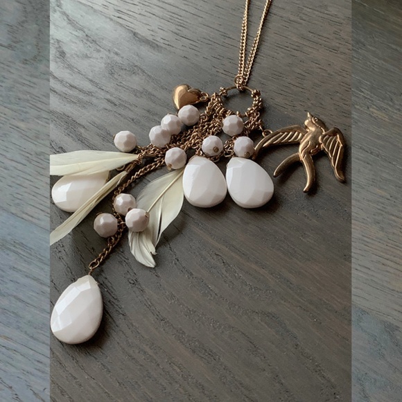 ALDO | Gold Tone Long Pendant Necklace - Picture 3 of 9